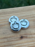 10g 999 Fine Silver 'Do One' Emoji Round, Collectable Novelty Investment silver