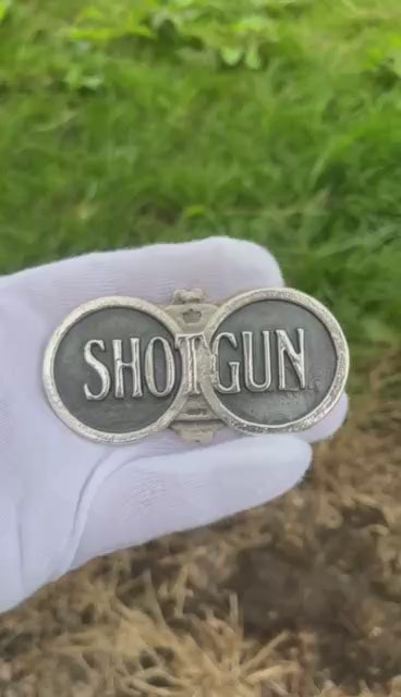 999 Fine Silver 94.9g 'Shotgun' Silver Bar Hand Made Collectable Bullion, Prototype